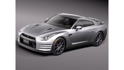 Nissan GT-R 2011 3D Model