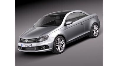 Volkswagen EOS 2011 3D Model