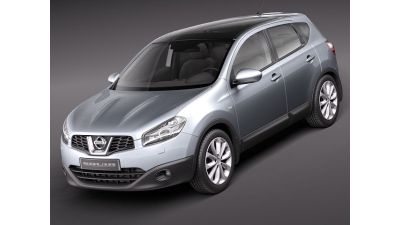 Nissan Qashqai 2011 3D Model
