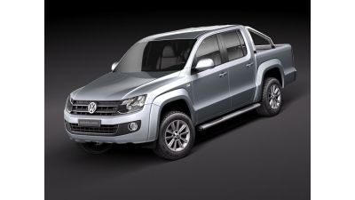 Volkswagen Amarok 2011 3D Model