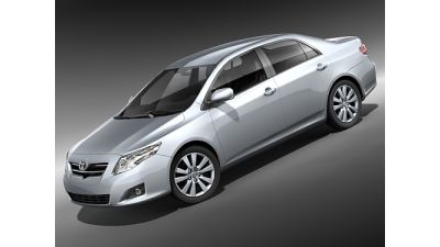 Toyota Corolla Sedan 2009 midpoly