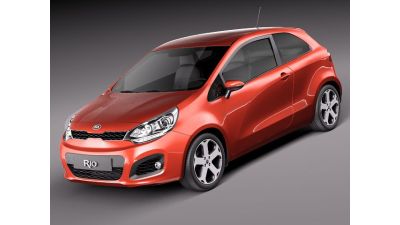 Kia Rio 3-door Hatchback 2012