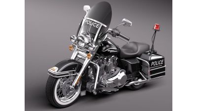 Harley Davidson Road King Classic Police 2011