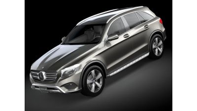 Mercedes-Benz GLC 2016 LowPoly