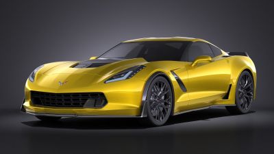 Chevrolet Corvette C7 Z06 2014 VRAY