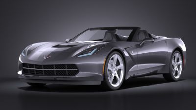 Chevrolet Corvette C7 stingray conv 2014 VRAY
