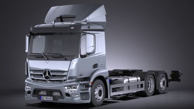 Mercedes-Benz Antos Double wheels 2016