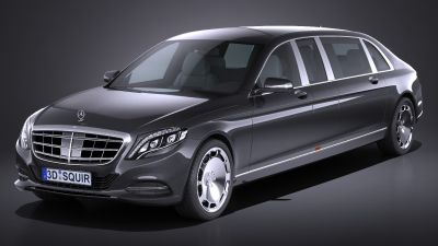 Mercedes-Benz S600 Pullman Maybach Guard 2018