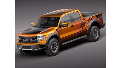 Ford F-150 Raptor SVT Crew Cab Pickup 2011