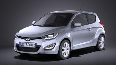 Hyundai i20 3-door 2014 VRAY