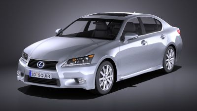 Lexus GS 300h 2015 VRAY