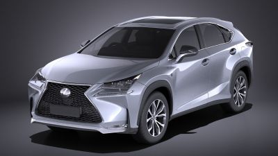 Lexus NX 2017 VRAY