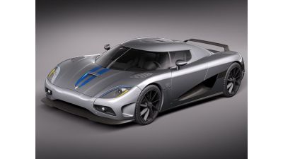 Koenigsegg Agera 2011 Sports Car 3D Model