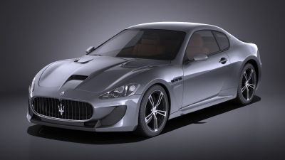 Maserati GranTurismo MC Stradale 2016 VRAY