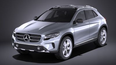 Mercedes-Benz GLA Concept 2014 VRAY