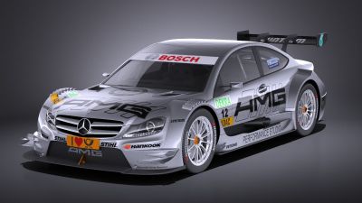 Mercedes-Benz C AMG DTM 2012 - 3014 VRAY