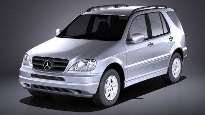 Mercedes-Benz M-class W163 1997-2005 VRAY