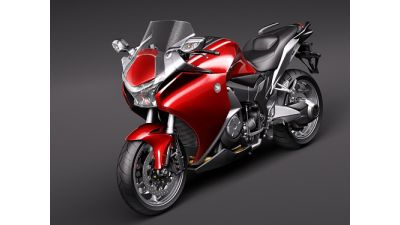 Honda VFR 2010 3D Model