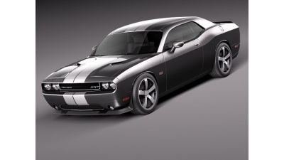 Dodge Challenger SRT8 392 2012 3D Model