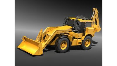Excavator 3D Model