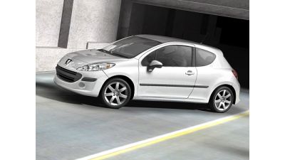 Peugeot 207 3d 3D Model