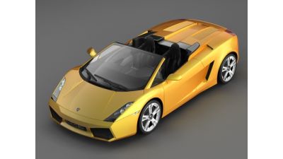 Lamborghini Gallardo Spyder 3D Model