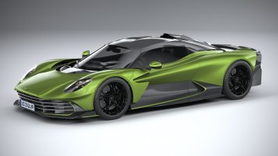 Aston Martin Valhalla 2026 LowPoly