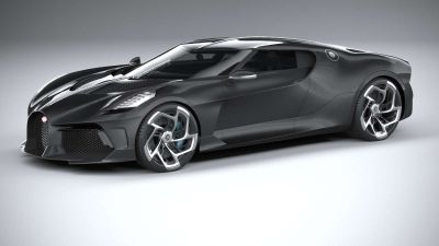 Bugatti La Voiture Noire 2019 CoronaRender
