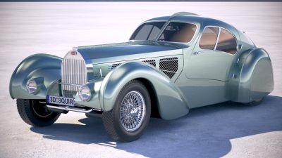 Bugatti Type 57 Aerolithe 1935