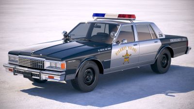 Chevrolet Caprice Police Car 1978