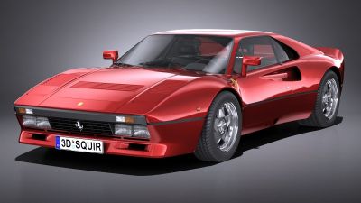 Ferrari 288 GTO 1984-1987 LowPoly