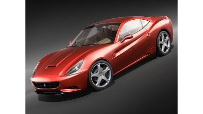 Ferrari California Sports Car Convertible