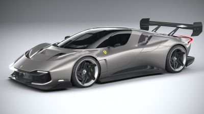 Ferrari KC23 2023 LowPoly