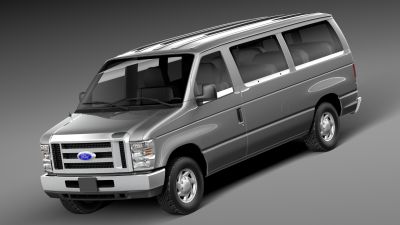 Ford E-Series Passenger Van 2008-2013