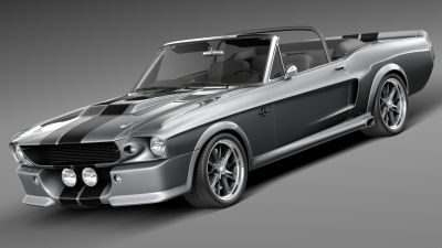 Ford Mustang GT500 Eleanor 1967 convertible