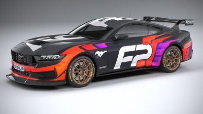 Ford Mustang GT4 Racecar 2024