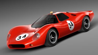 Ford P68 GT 1986 Race Car