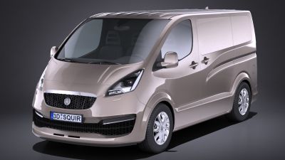 LowPoly Generic VAN 2016