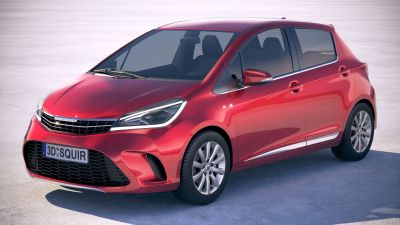 Generic Hatchback Yaris-style 2018