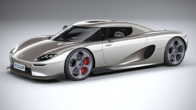 Koenigsegg CC850 2023 LowPoly