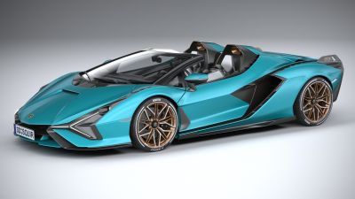 Lamborghini Sian Roadster 2021