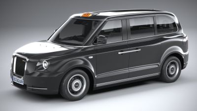 London Taxi Cab LEVC passenger 2021