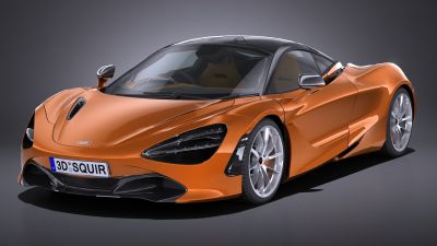 LowPoly McLaren 720S 2018