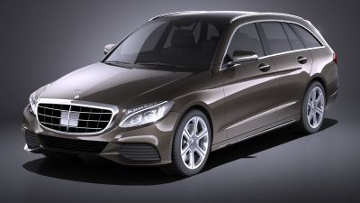 Mercedes-Benz C Class W205 2017 estate VRAY