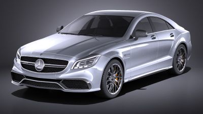Mercedes-Benz CLS63 AMG 2015 VRAY
