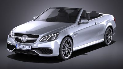 Mercedes-Benz E63 AMG Convertible 2015 VRAY
