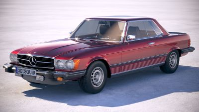 Mercedes-Benz SL USA c107 1981