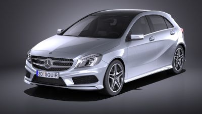 Mercedes-Benz A-Class 2015 VRAY