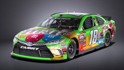 Nascar Toyota Camry M&Ms Kyle Busch 2017 VRAY