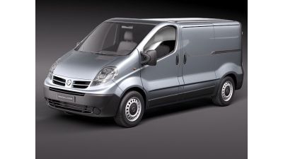 Nissan Primastar 2010 Panel Van 3D Model